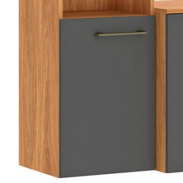 Caixa e frentes 12mm.