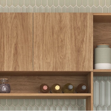 Caixa em 12mm e frentes 15mm.