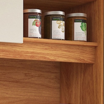 Caixa em 12mm e frentes 15mm.