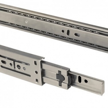 2 gavetas com corrediças telescópicas 35cm slim.