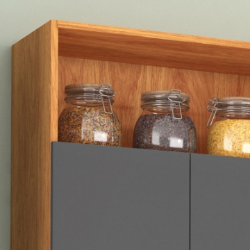 Caixa 12mm e frentes 15mm.