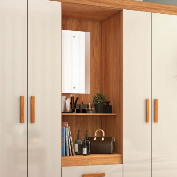 Roupeiro estilo capelinha.