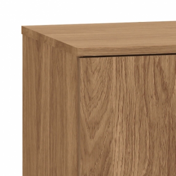 Caixa MDP 12mm, frentes MDP 15mm e tampo 15mm