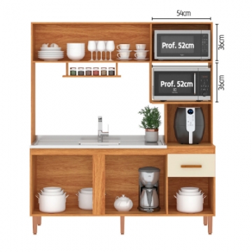 Cozinha Compacta New Sevilha