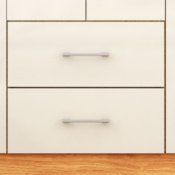 Corrediças plásticas.