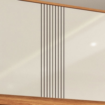 6 portas, sendo as superiores com ranhuras.